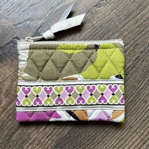 NWOT Vera Bradley Zip Coin Pouch - Portobello Road
*Retired*